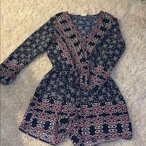 long sleeve romper